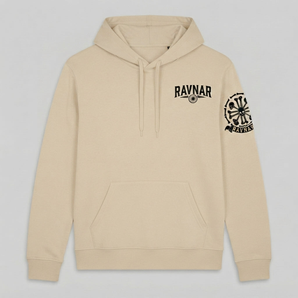 Ravnar Crest Hoodie Beigie