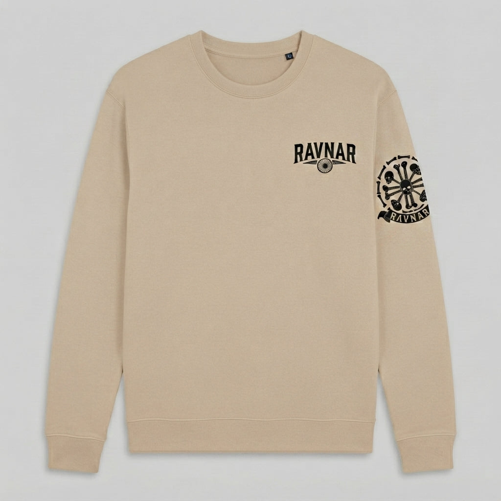 Ravnar Crest Sweatshirt Beige