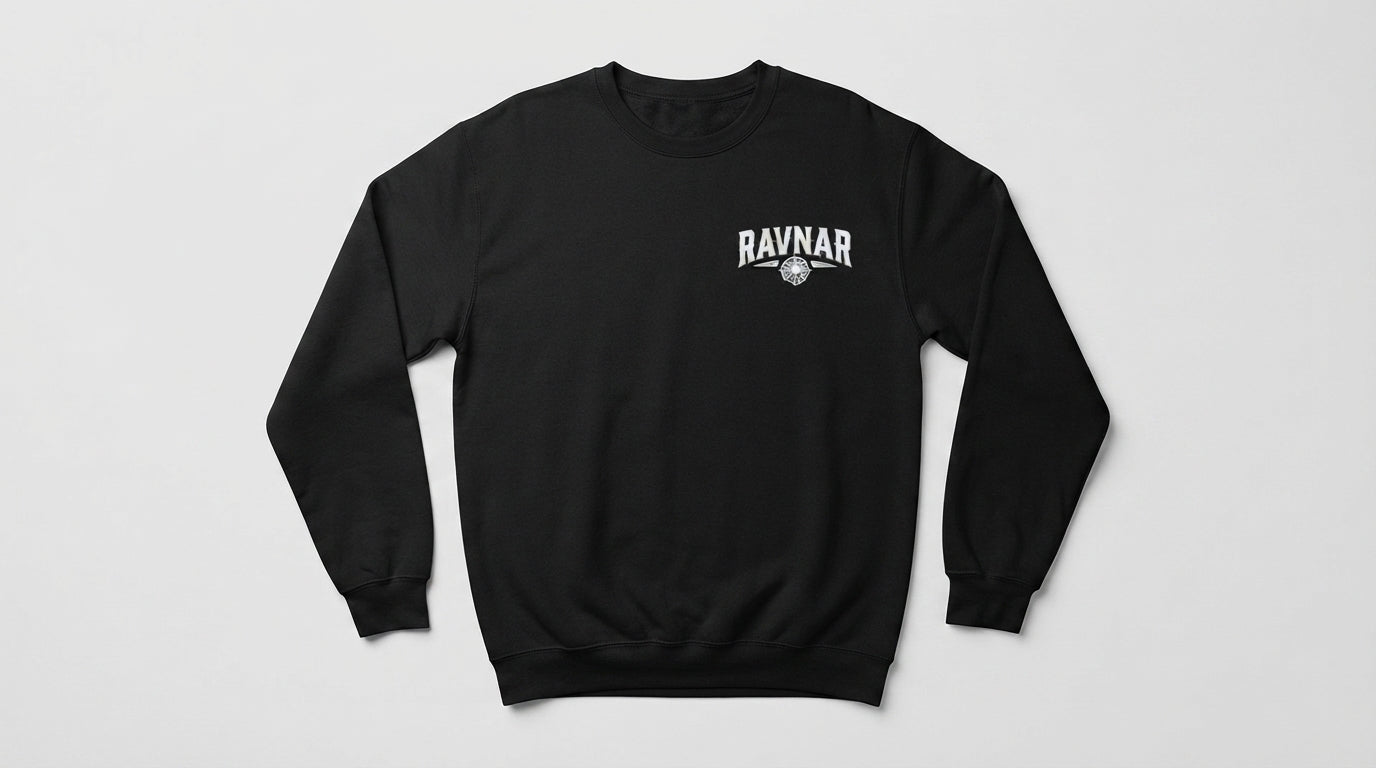 Ravnar GTR Black Sweatshirt