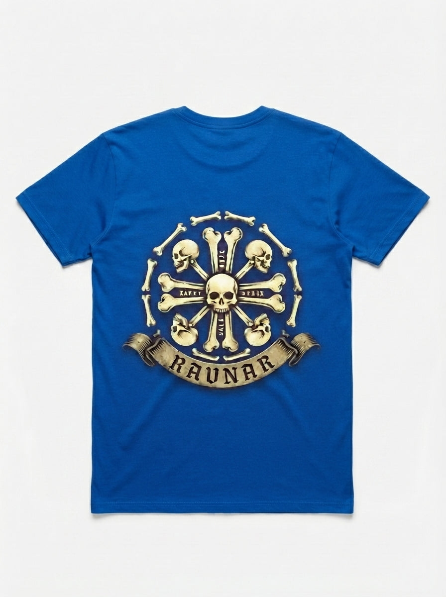 Ravnar Crown Of Bones Blue T-Shirt