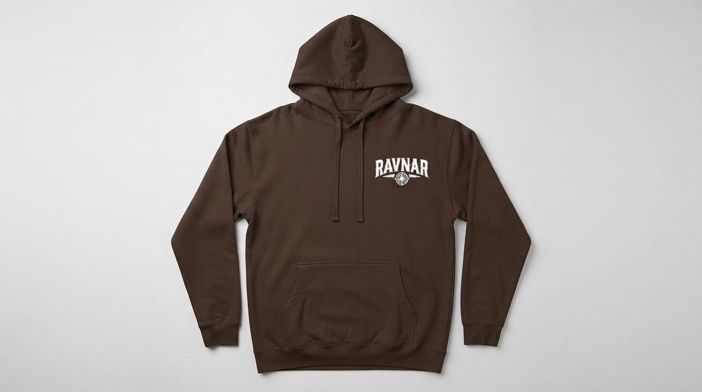 Ravnar The Cult Hoodie Brown
