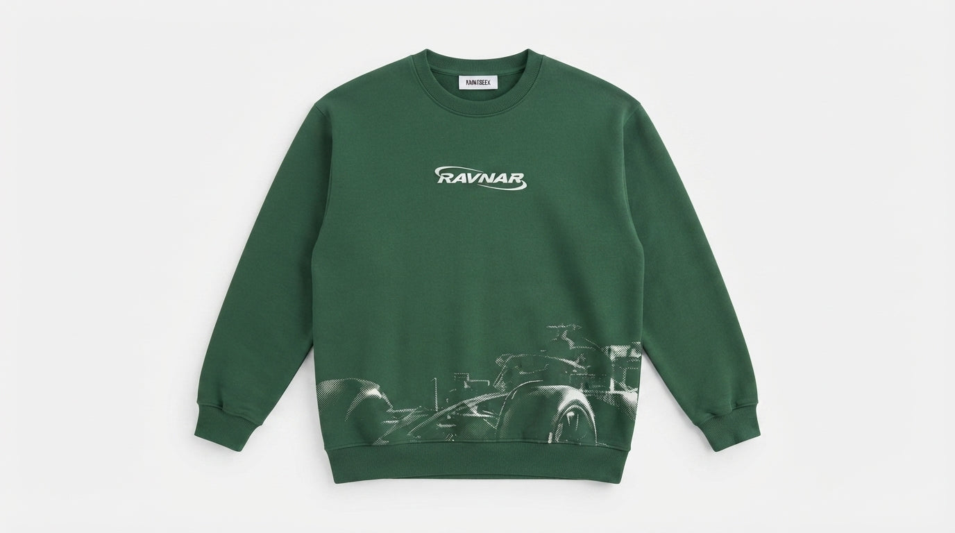 Ravnar APEX Sweatshirt Forest Green