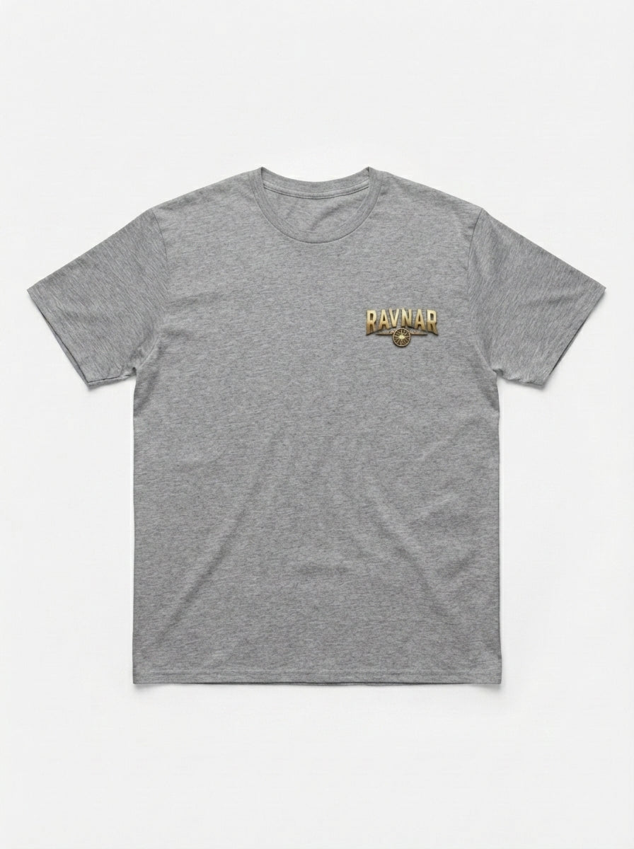 Ravnar Crown Of Bones Grey T-Shirt