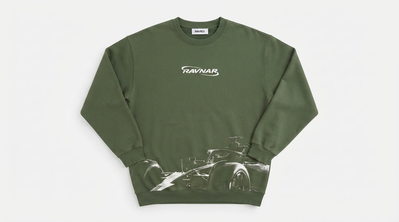 Ravnar APEX Sweatshirt Olive Green