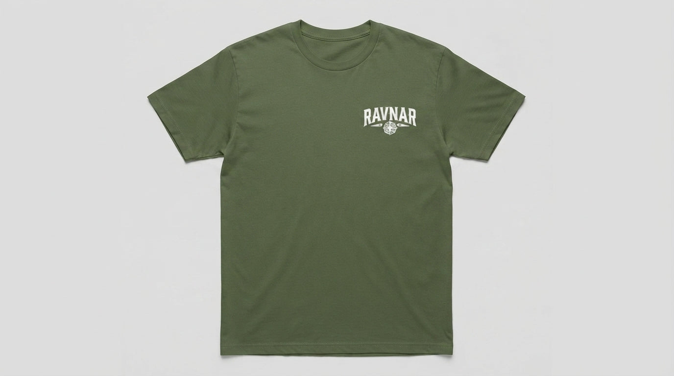Ravnar The Cult T shirt Military Green