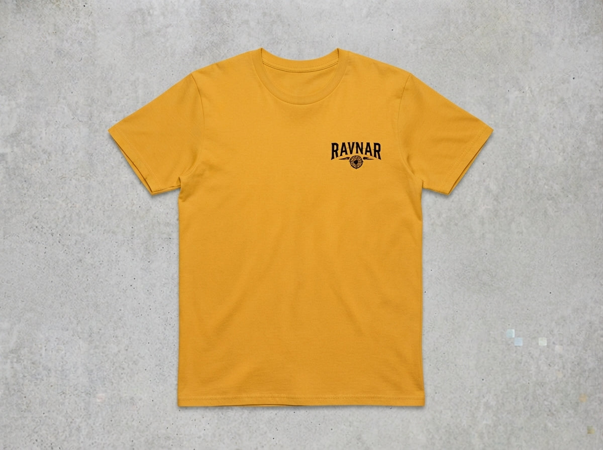 Ravnar Checkmate T shirt Yellow