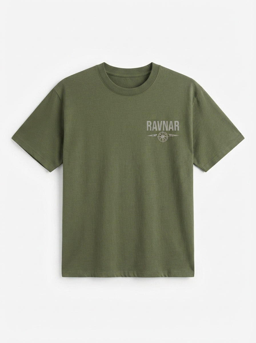 Ravnar Out OF Stock T shirt Olive Green