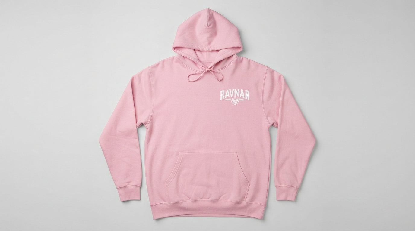 Ravnar The Cult Hoodie Pink