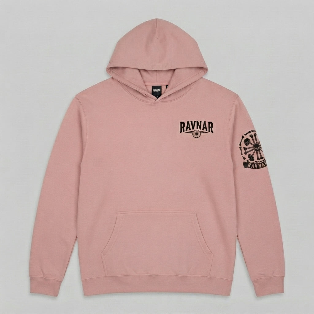 Ravnar Crest Hoodie Dust Pink