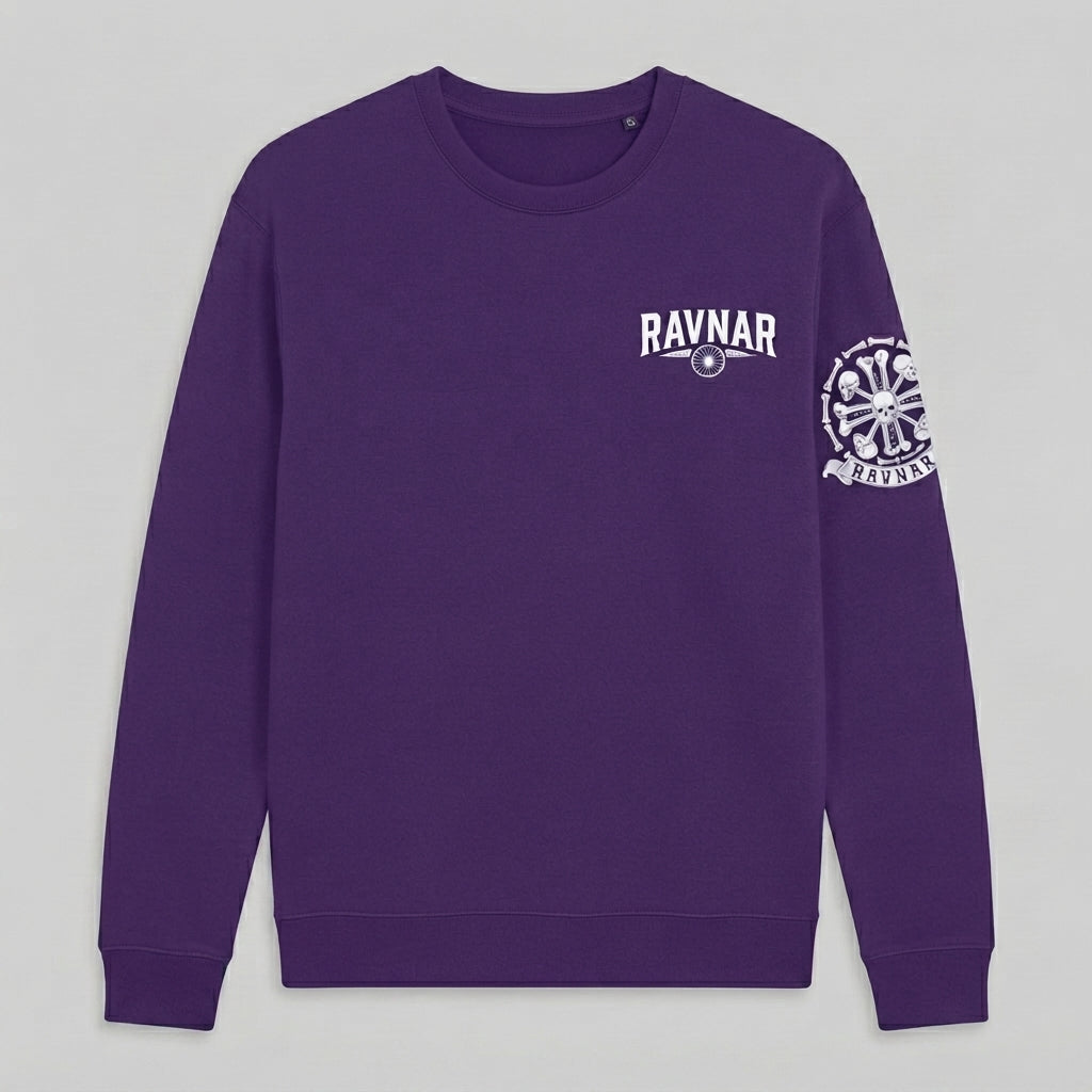 Ravnar Crest Sweatshirt Purple