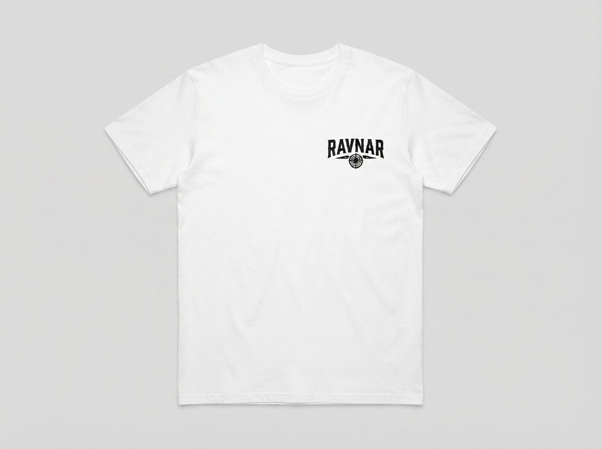Ravnar Checkmate T shirt White