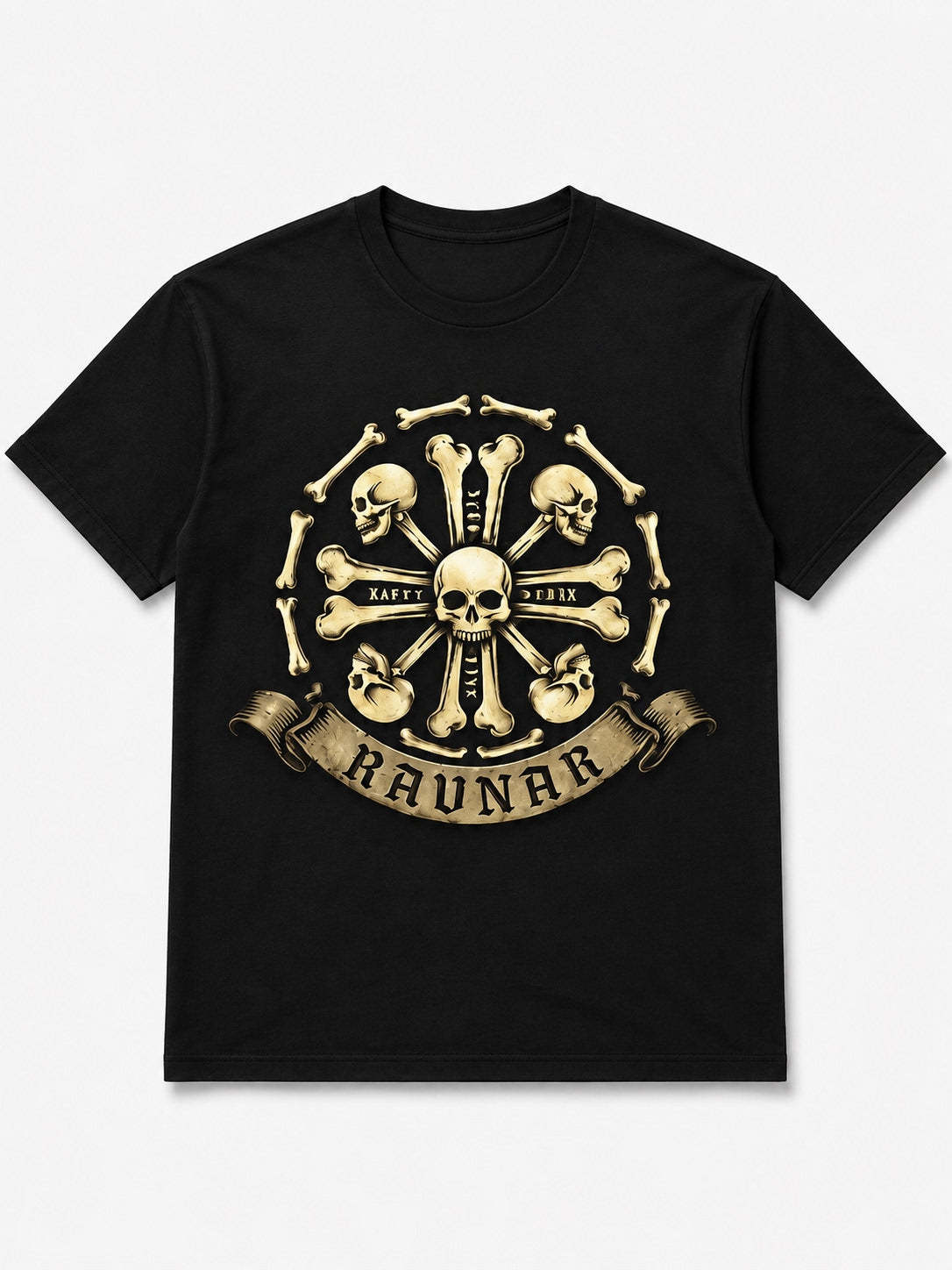 Ravnar Crown of Bone t shirts