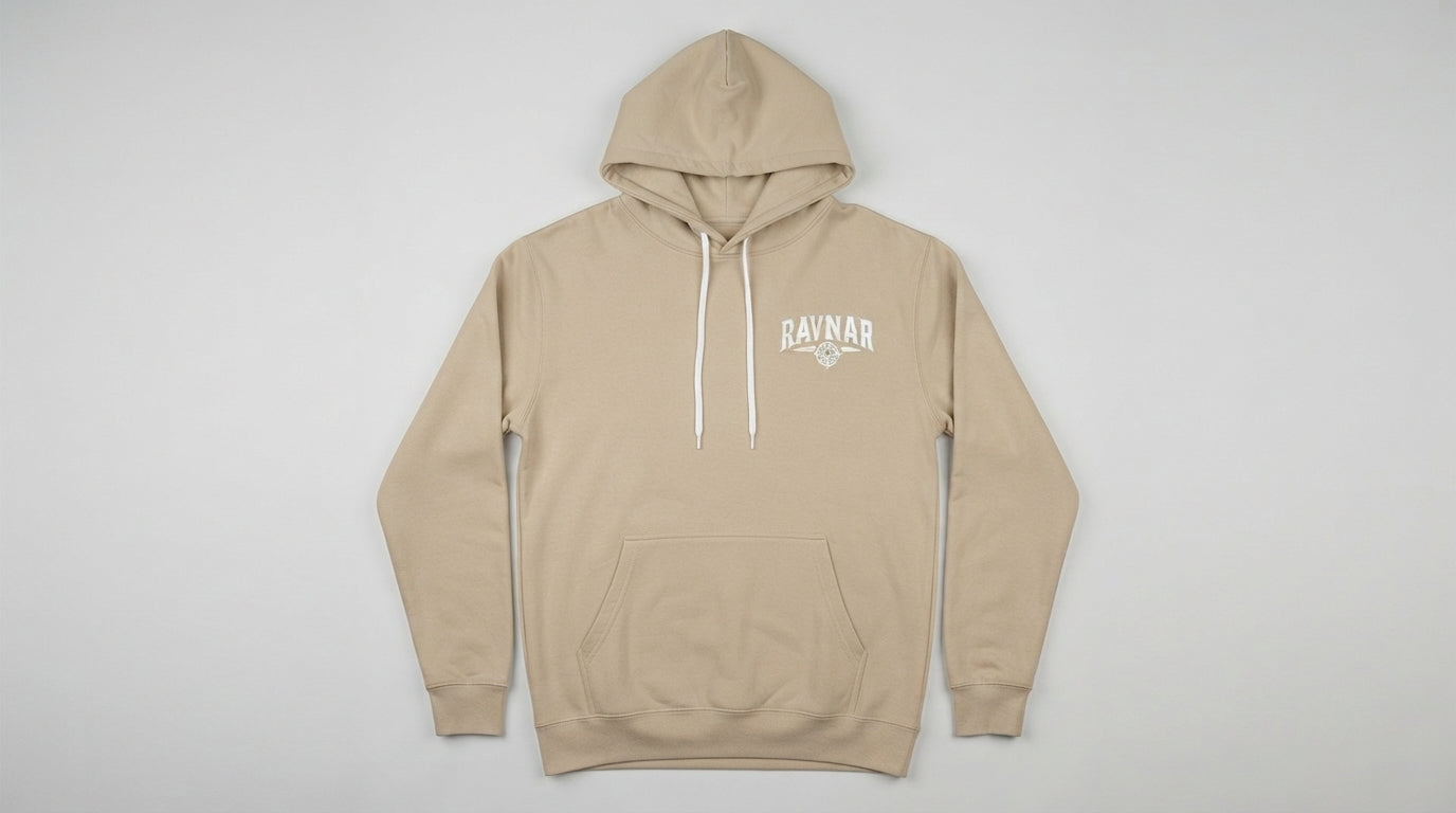 Ravnar The Cult Hoodie Beige