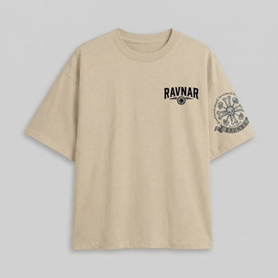 Ravnar Crest T shirt Beige