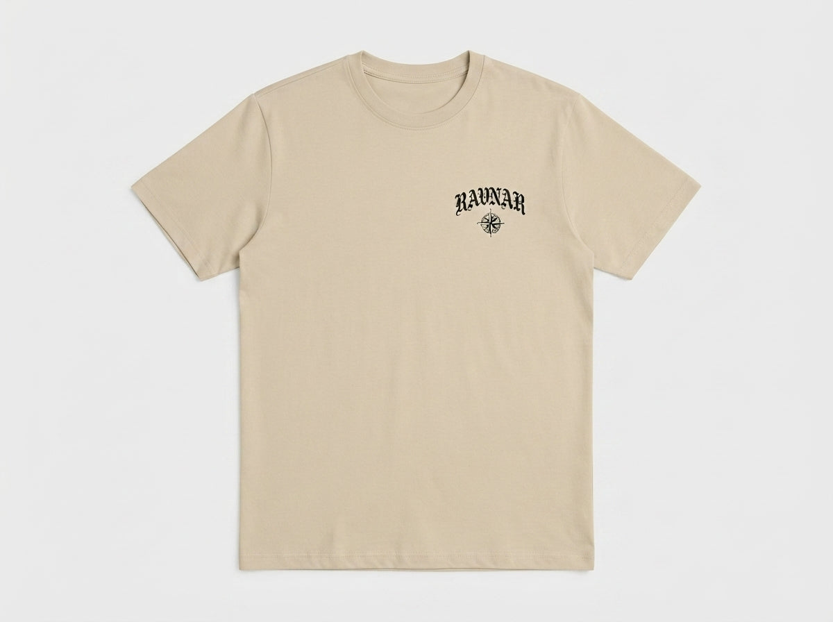 Ravnar Checkmate T shirt Beige