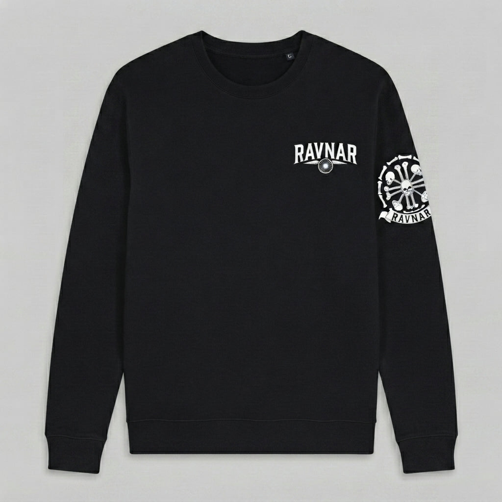 Ravnar Crest Sweatshirt Black