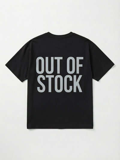 Ravnar Out OF Stock T shirt Black