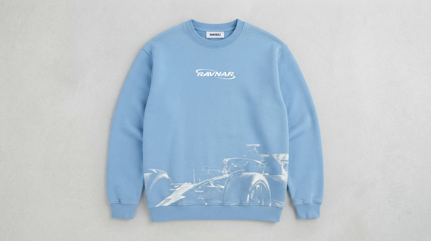 Ravnar APEX Sweatshirt Sky Blue