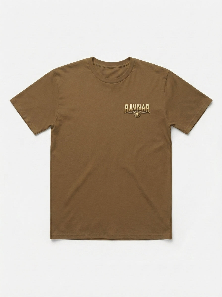 Ravnar Crown Of Bones Brown TShirt