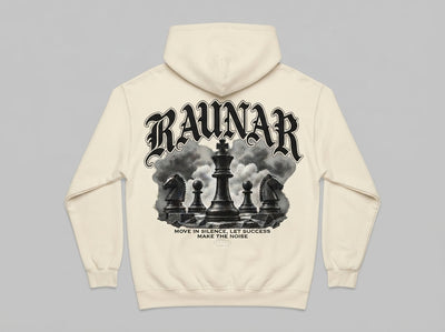 Ravnar Checkmate Hoodie Cream