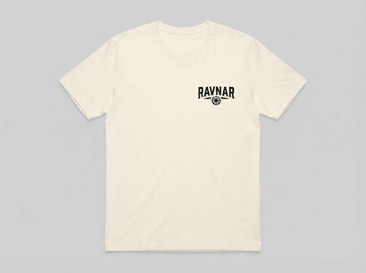 Ravnar Checkmate T shirt Cream