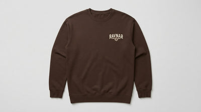 Ravnar Signature Sweatshirt Dark_chocolate