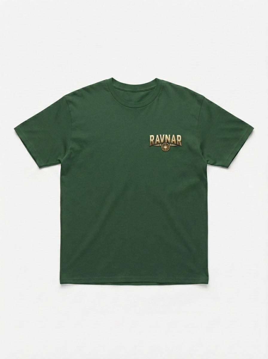 Ravnar Crown Of Bones Green T-Shirt