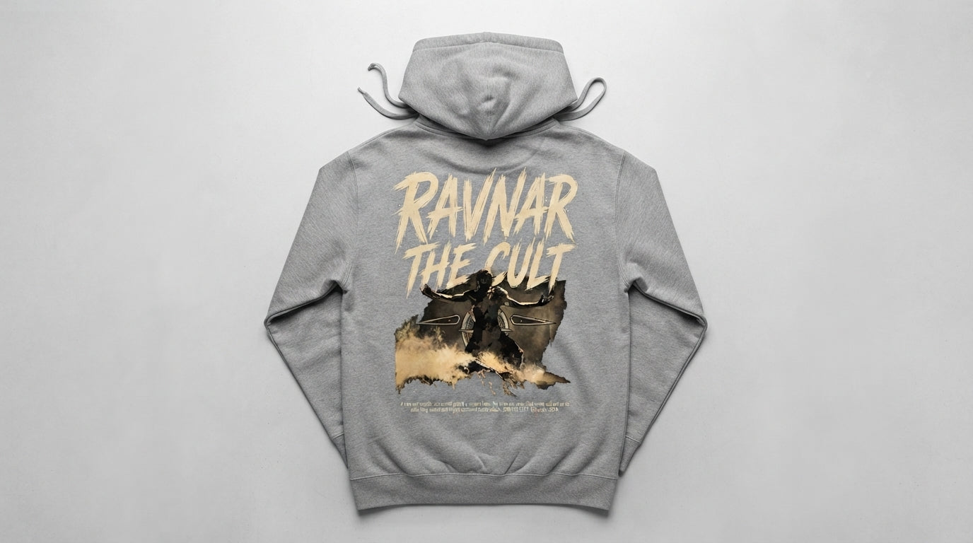 Ravnar The Cult Hoodie Gray