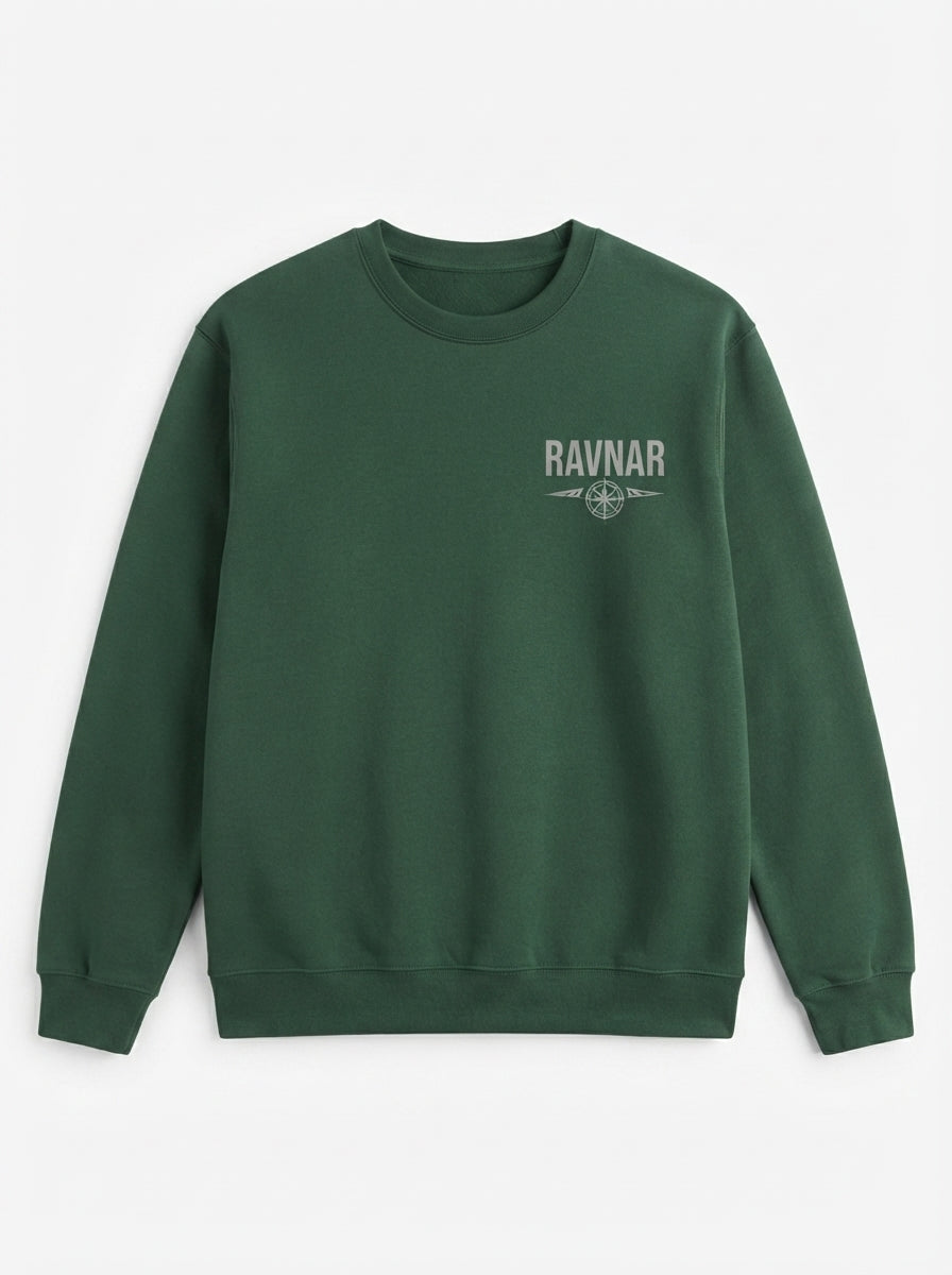 Ravnar Out OF Stock Sweatshirt Forest Green