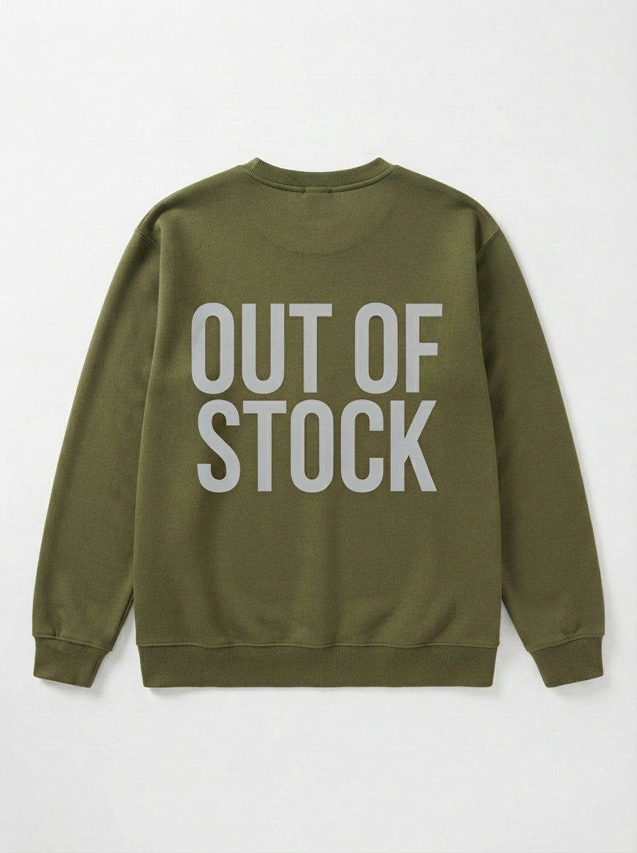 Ravnar Out OF Stock Sweatshirt Olive Green