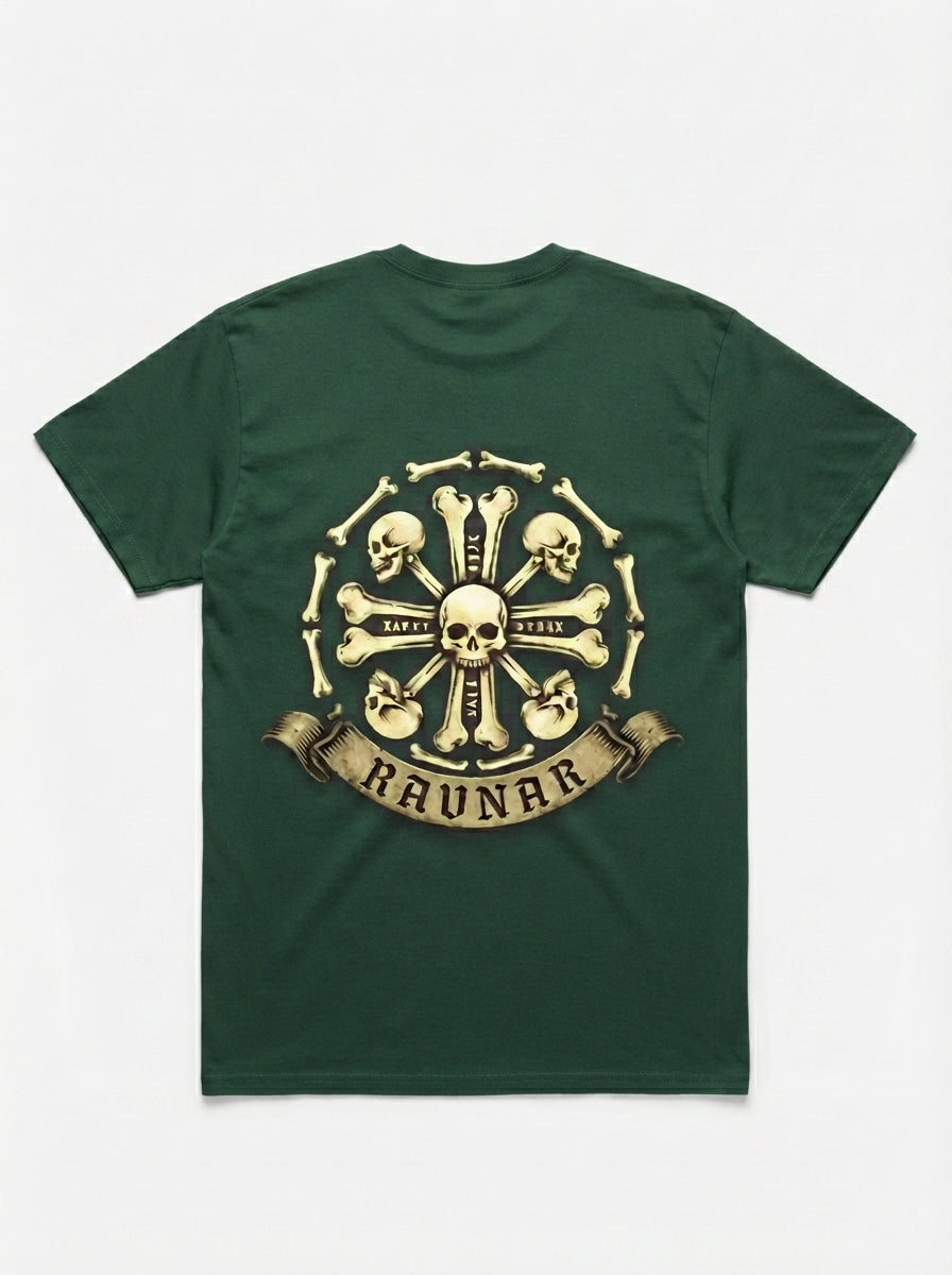 Ravnar Crown Of Bones Green T-Shirt