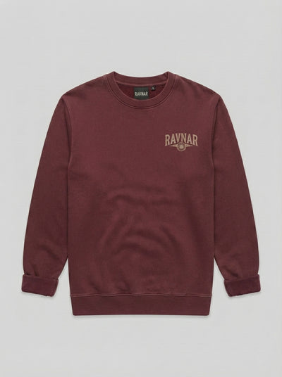 Ravnar Sweatshirt Nocturne Maroon