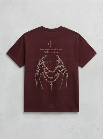 Ravnar Nocturne T Shirt Maroon