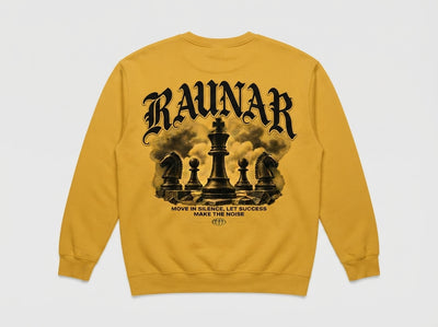 Ravnar Checkmate Sweatshirt Yellow