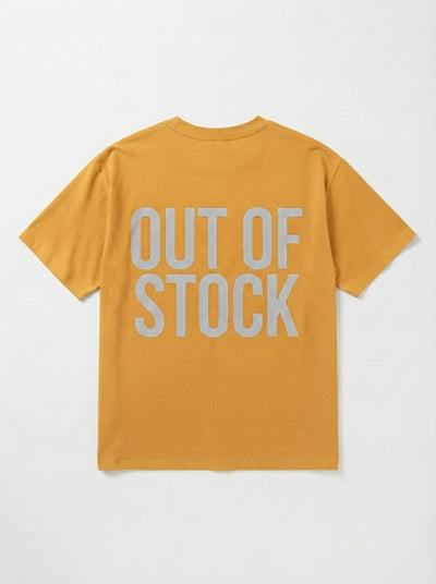 Ravnar Out OF Stock T shirt Yellow