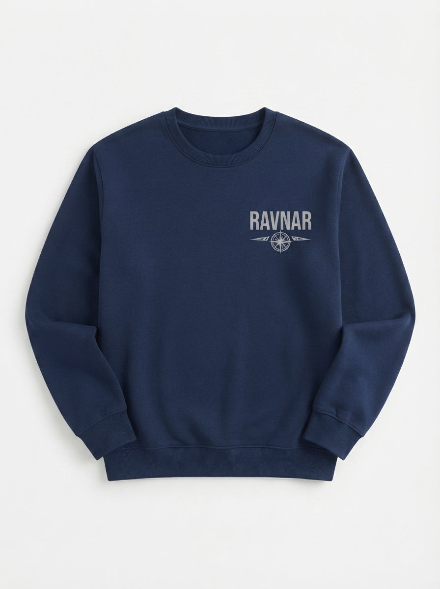 Ravnar Out OF Stock Sweatshirt Navy Blue