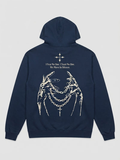 Ravnar Nocturne Hoodie Navy Blue