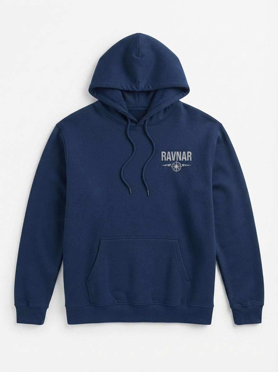 Ravnar Out OF Stock Hoodie Navy Blue