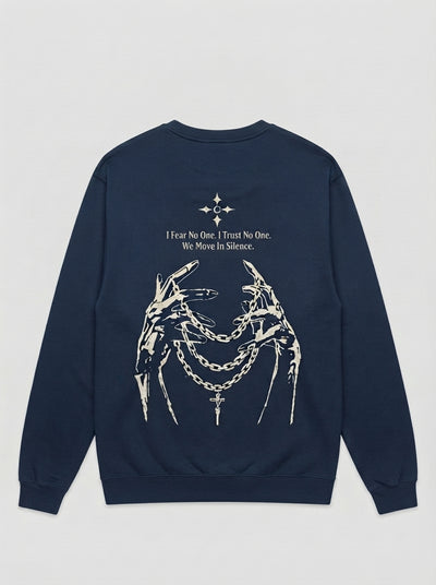 Ravnar Sweatshirt Nocturne Navy Blue