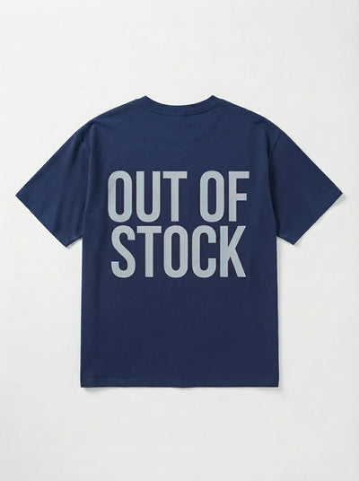Ravnar Out OF Stock T shirt Navy Blue