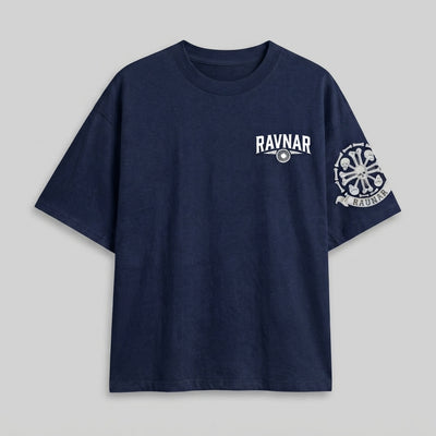 Ravnar Crest T shirt Navy Blue