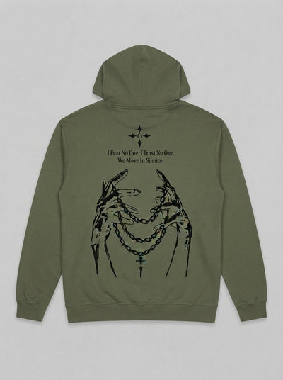 Ravnar Nocturne Hoodie Olive Green