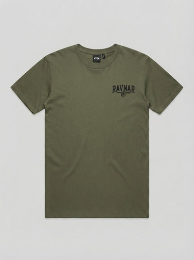 Ravnar Nocturne T Shirt Olive Green