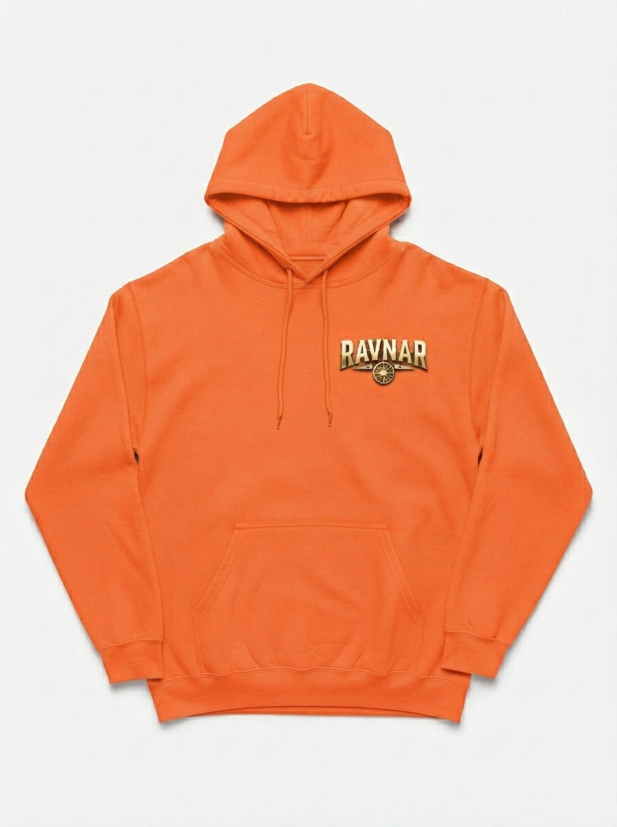 Ravnar Crown Of Bones Orange Hoodie