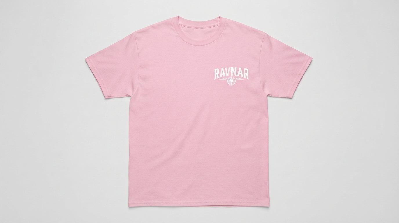 Ravnar The Cult T shirt Pink