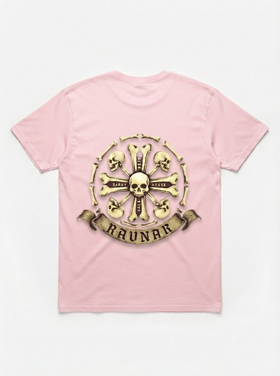 Ravnar Crown Of Bones Pink T-Shirt