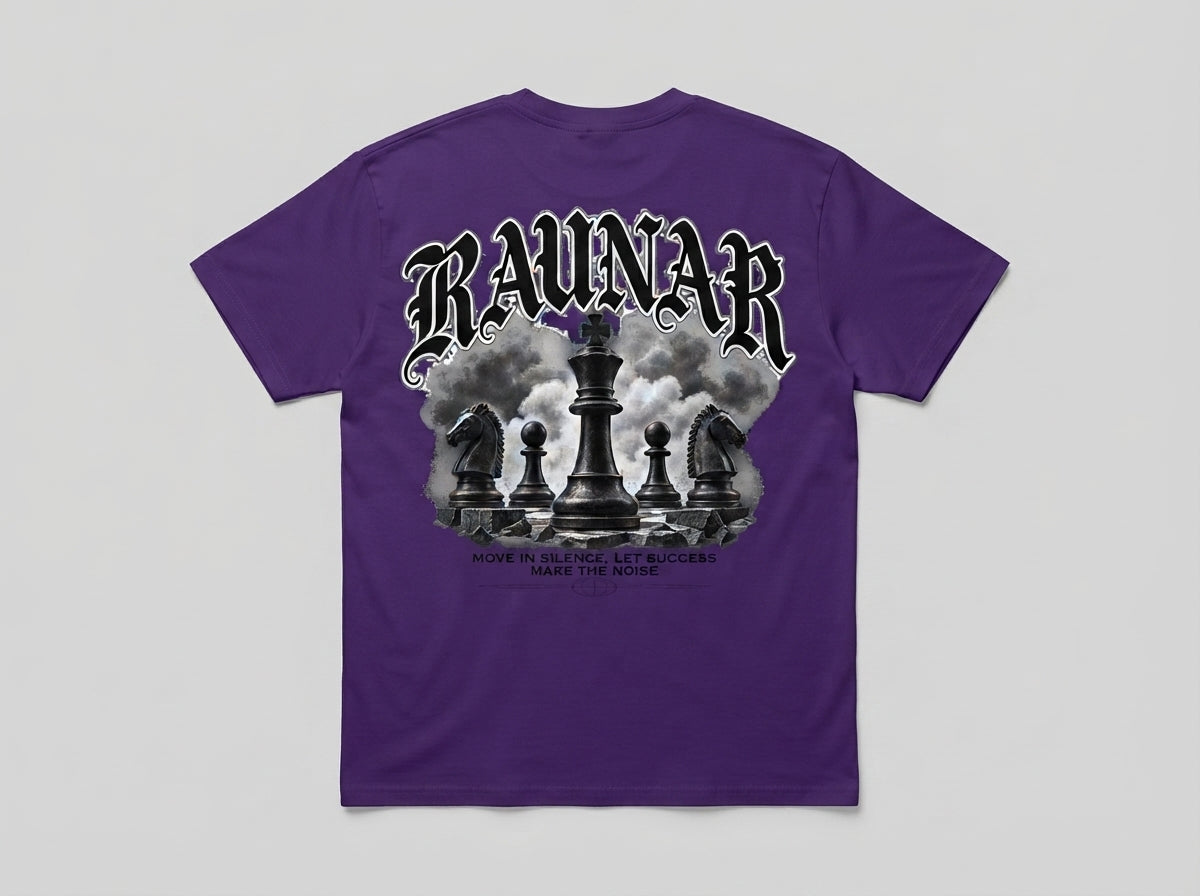 Ravnar Checkmate T shirt Purple