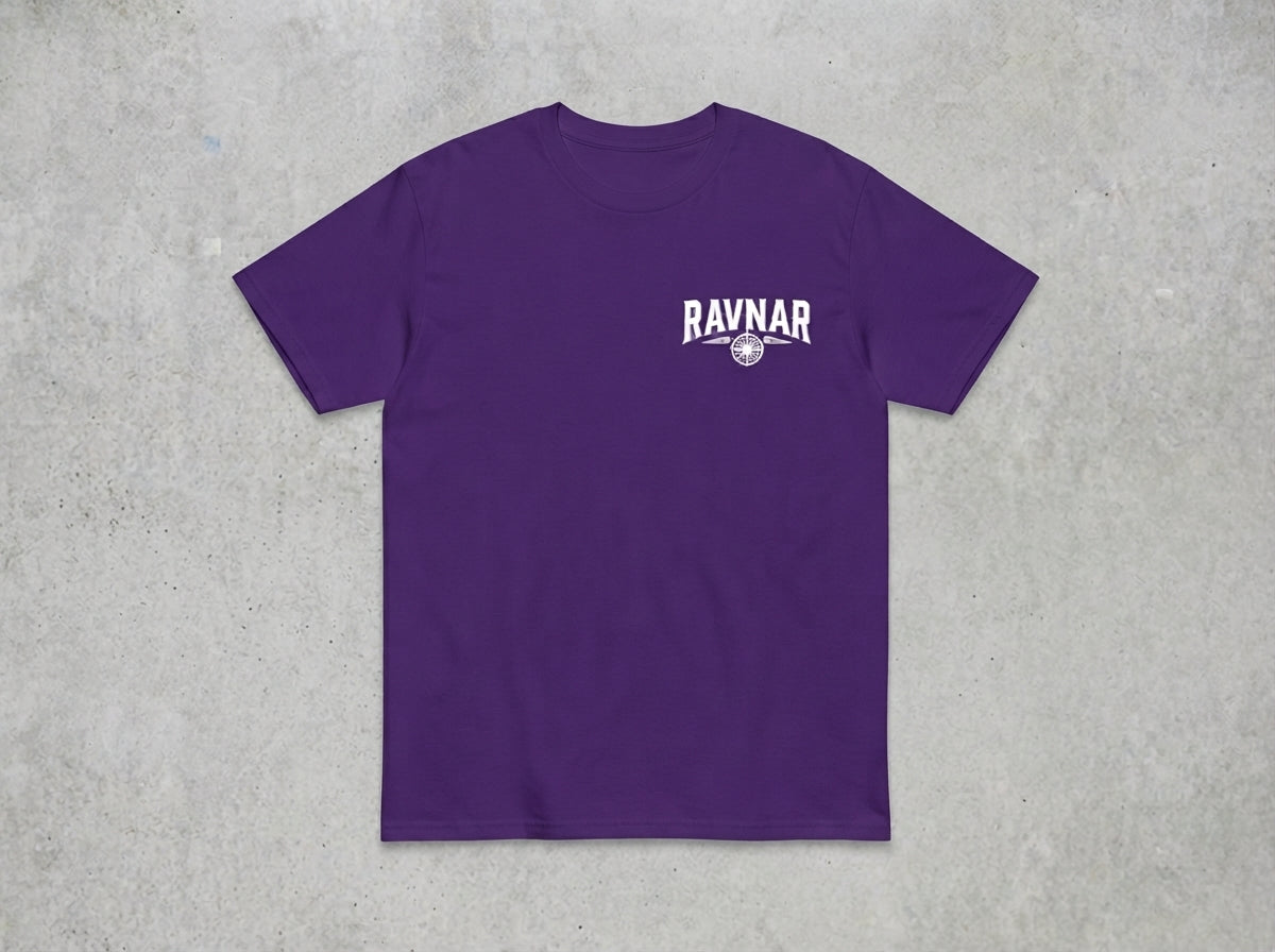 Ravnar Checkmate T shirt Purple