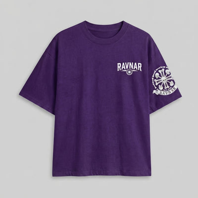 Ravnar Crest T shirt Purple