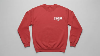 Ravnar Signature Sweatshirt Red Crewneck